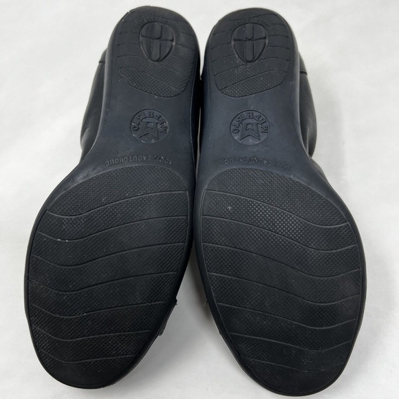 Mephisto Womens Amelia Black Calfskin Patent Cap Toe Ballet Flat Shoes 5 US 7.5 - Picture 10 of 10